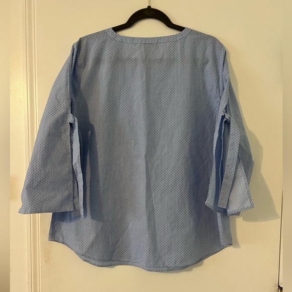 Van Heusen Blue Women's Top size XL (J136) - Picture 6 of 8